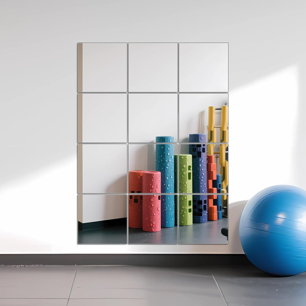 Ruomeng double-sided foam tape under tile showing strong mounting for smooth walls