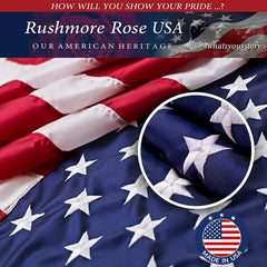 Rushmore Rose USA sewn stripes detail demonstrating precise seams