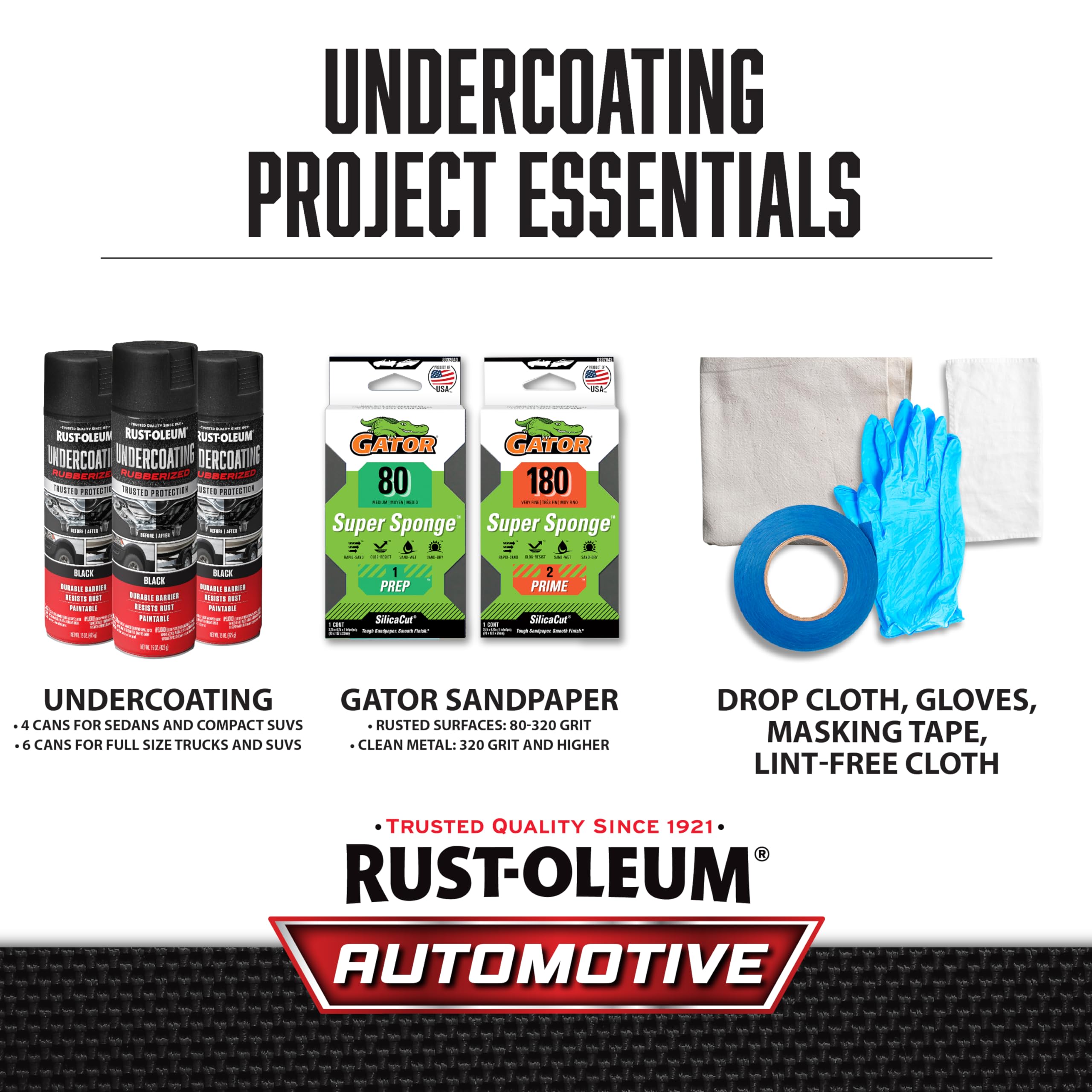 Rust-Oleum aerosol held in hand showing ease of use