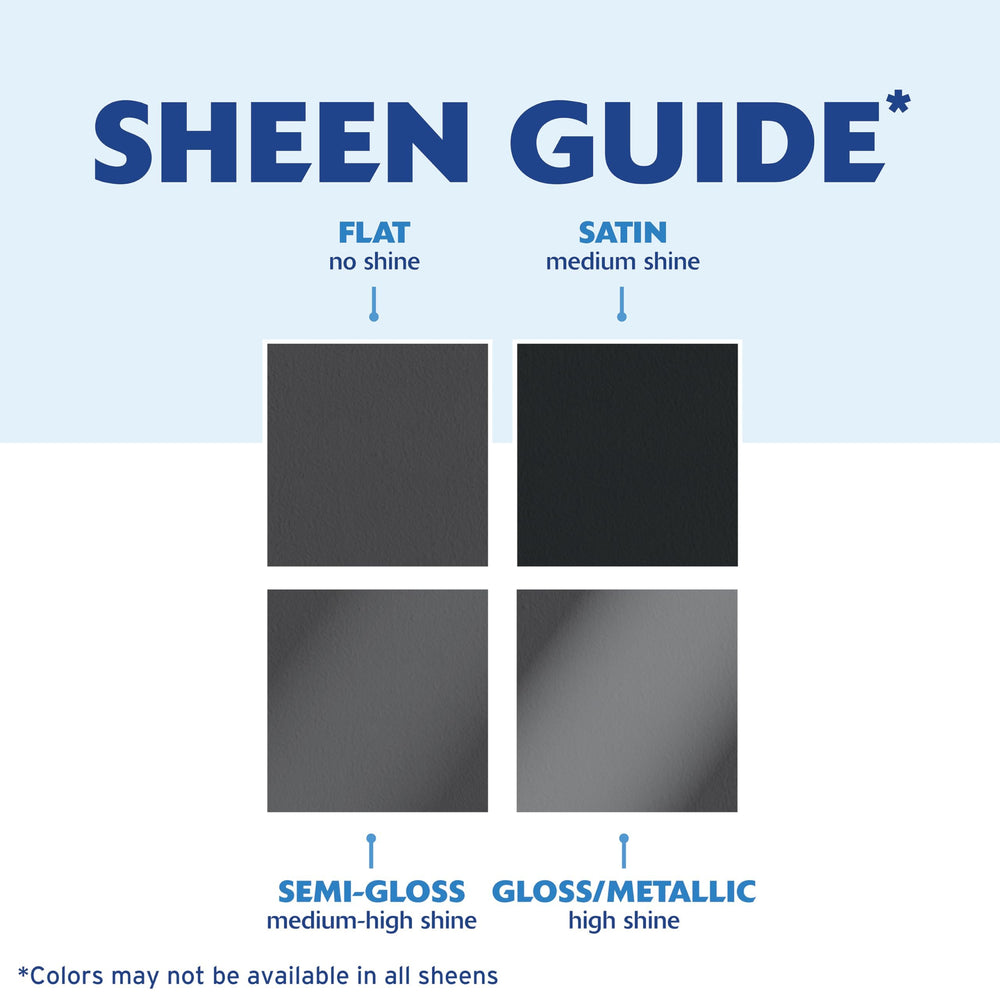 Rust-Oleum scale comparison by hand showing size and coverage-per-can benefit