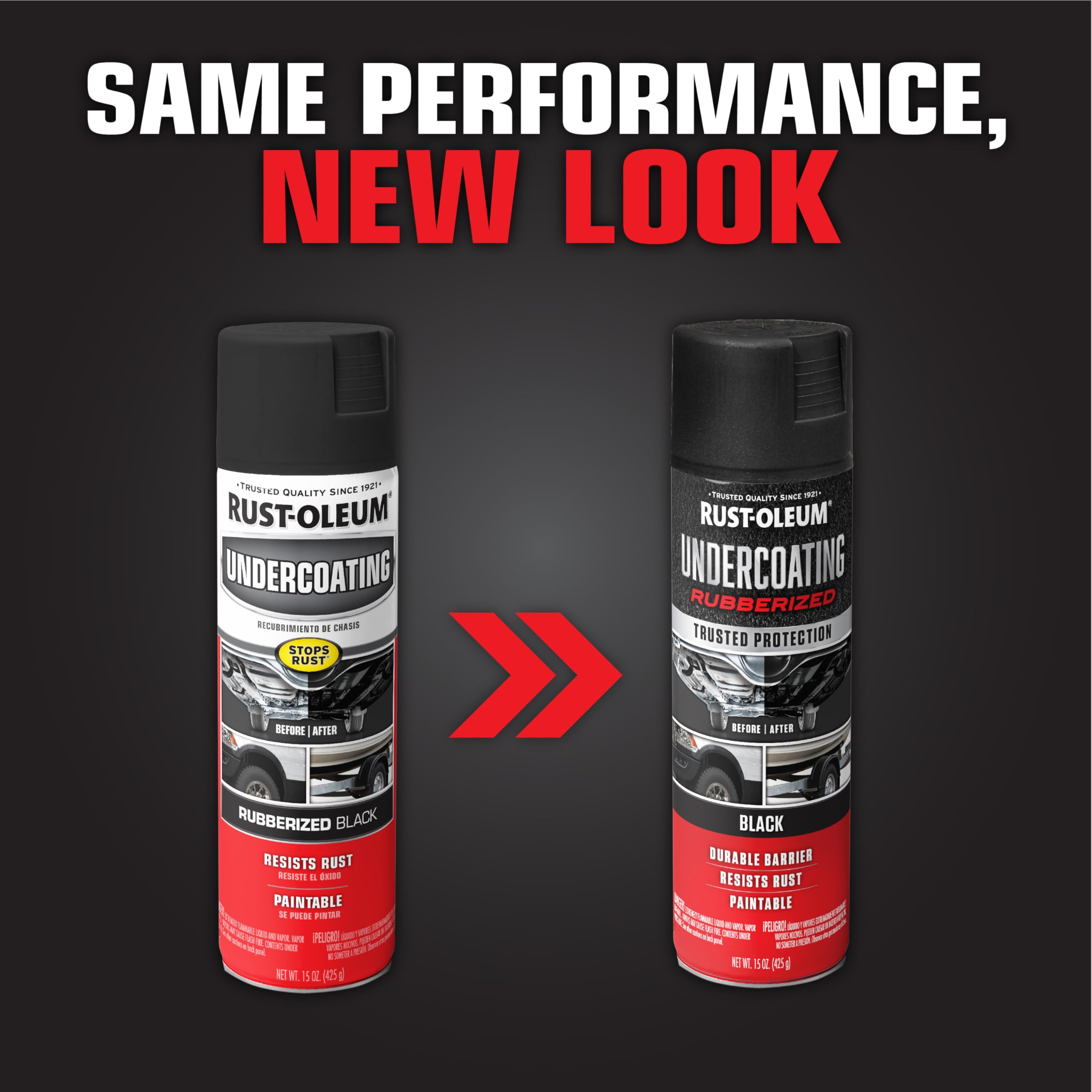 Rust-Oleum texture detail showing rubberized finish and abrasion resistance