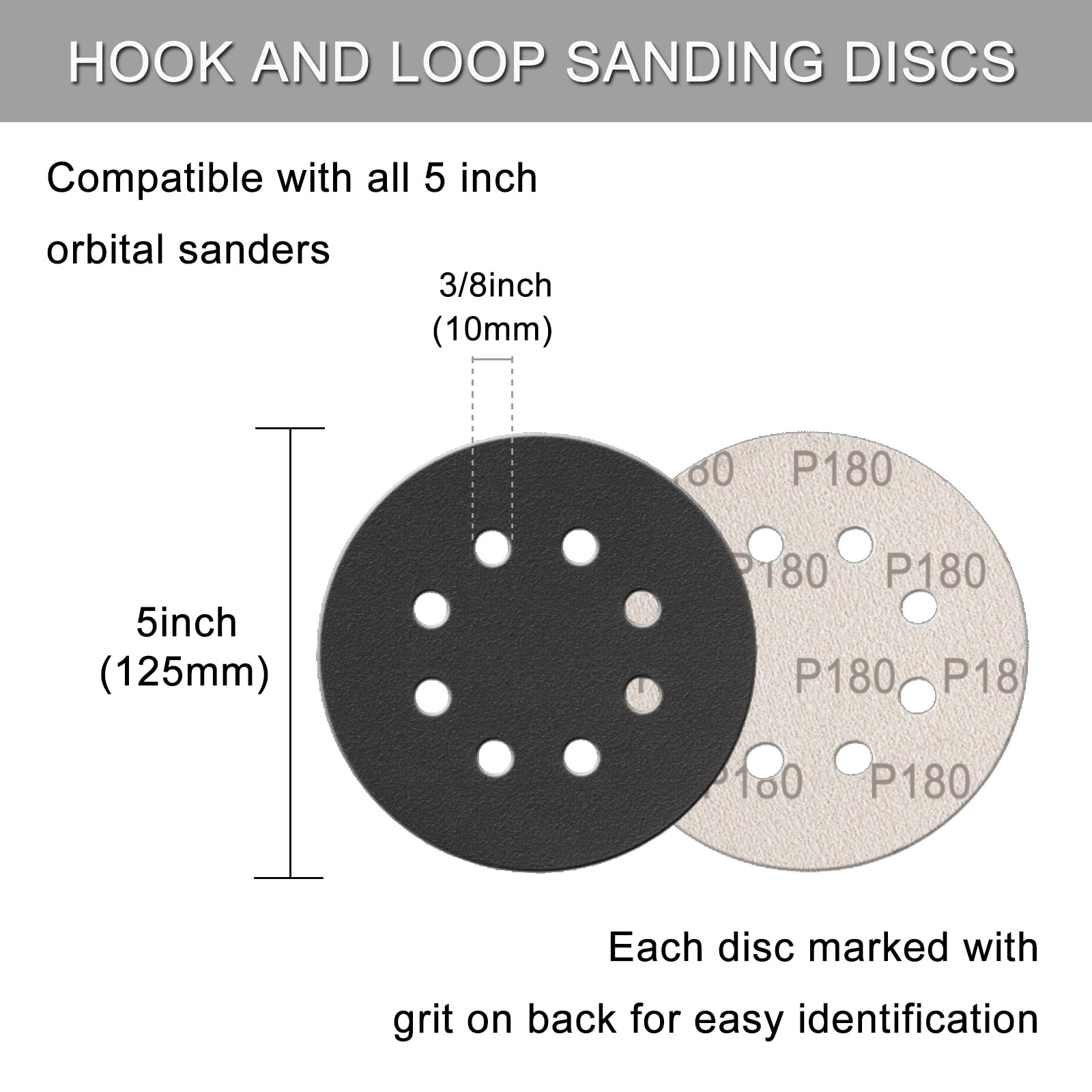 Rvetol top view of 8-hole pattern for efficient dust extraction