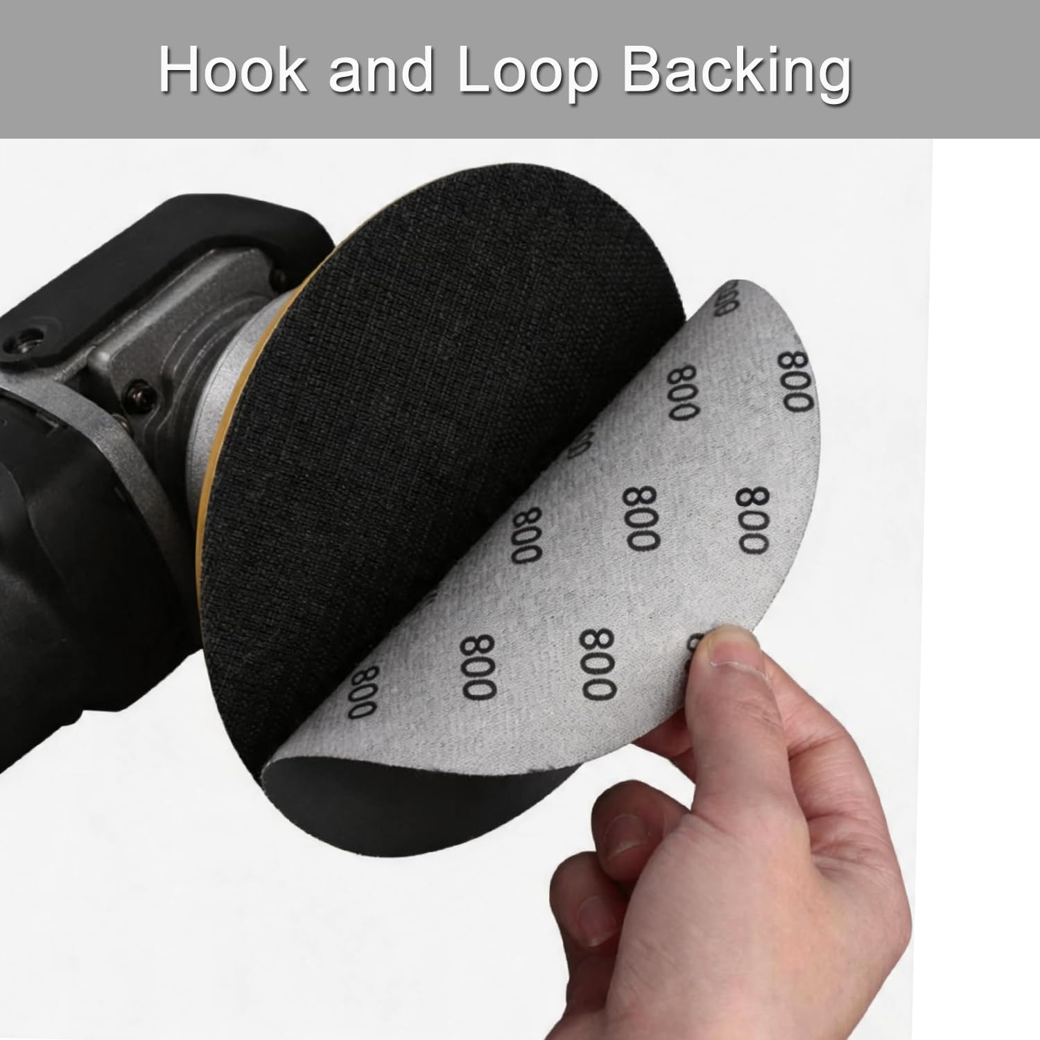Rvetol grit numbers marked on back for easy identification during projects