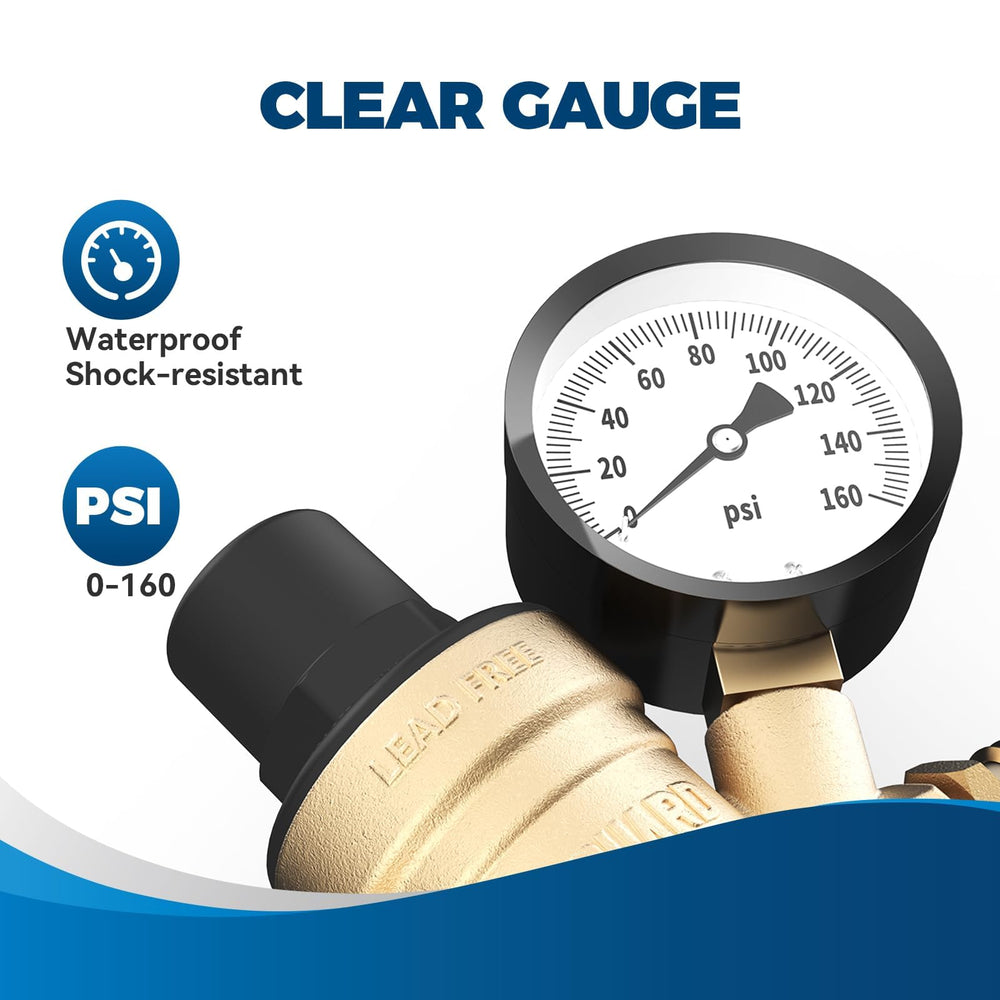 RVGUARD installed on campground spigot reducing incoming pressure and preventing damage