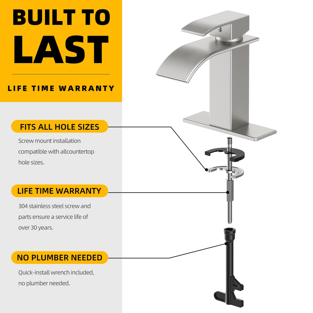 ryuwanku included supply hoses and mounting hardware for straightforward installation