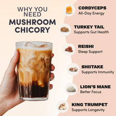 RYZE SUPERFOODS scoop with serving amount illustrating simple daily portioning