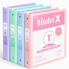 Sooez front cover showing durable texture and easy labeling benefit