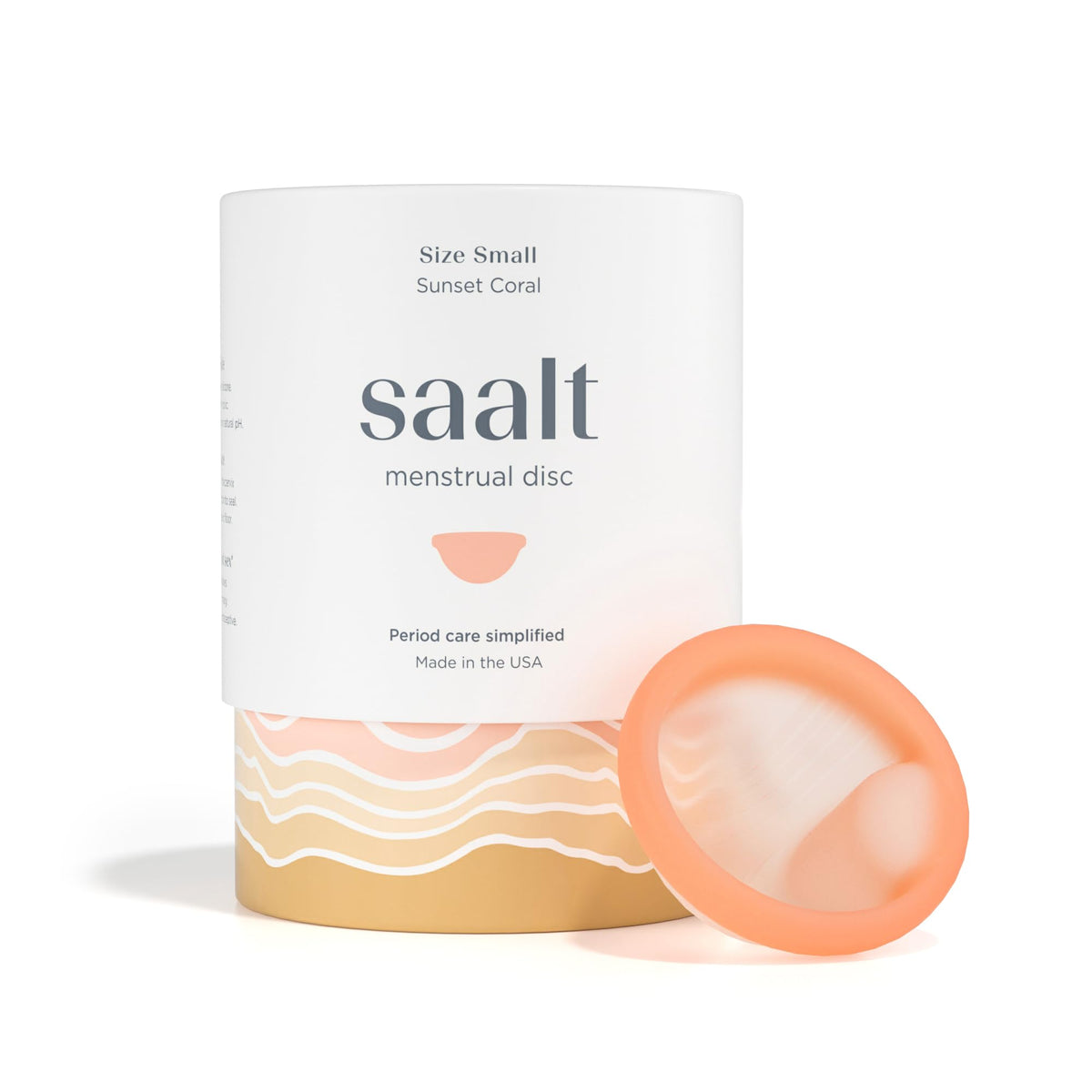 saalt front packaging showing product and benefit of reusable protection