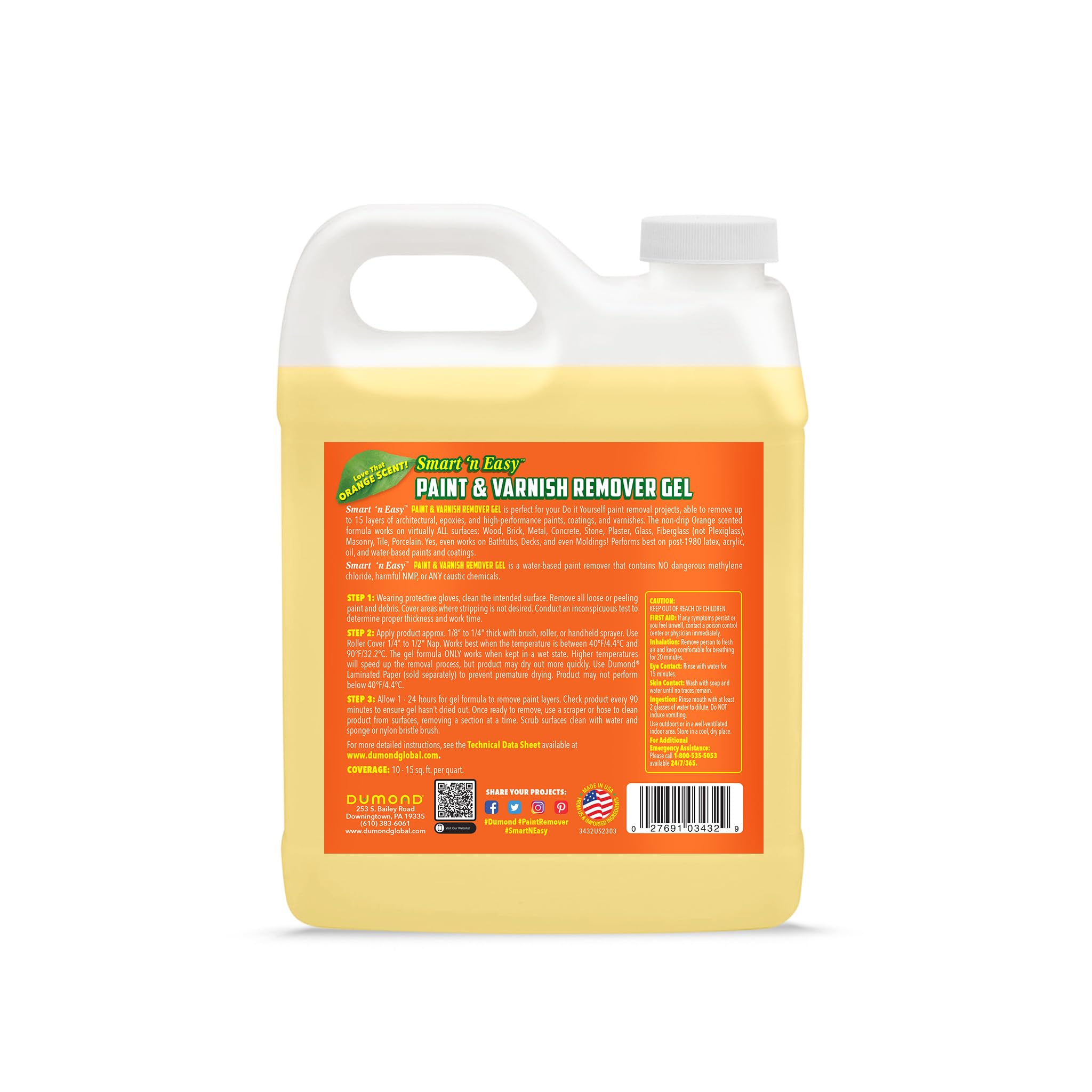 Safe 'n Easy open jar revealing gel ready for application and easy use