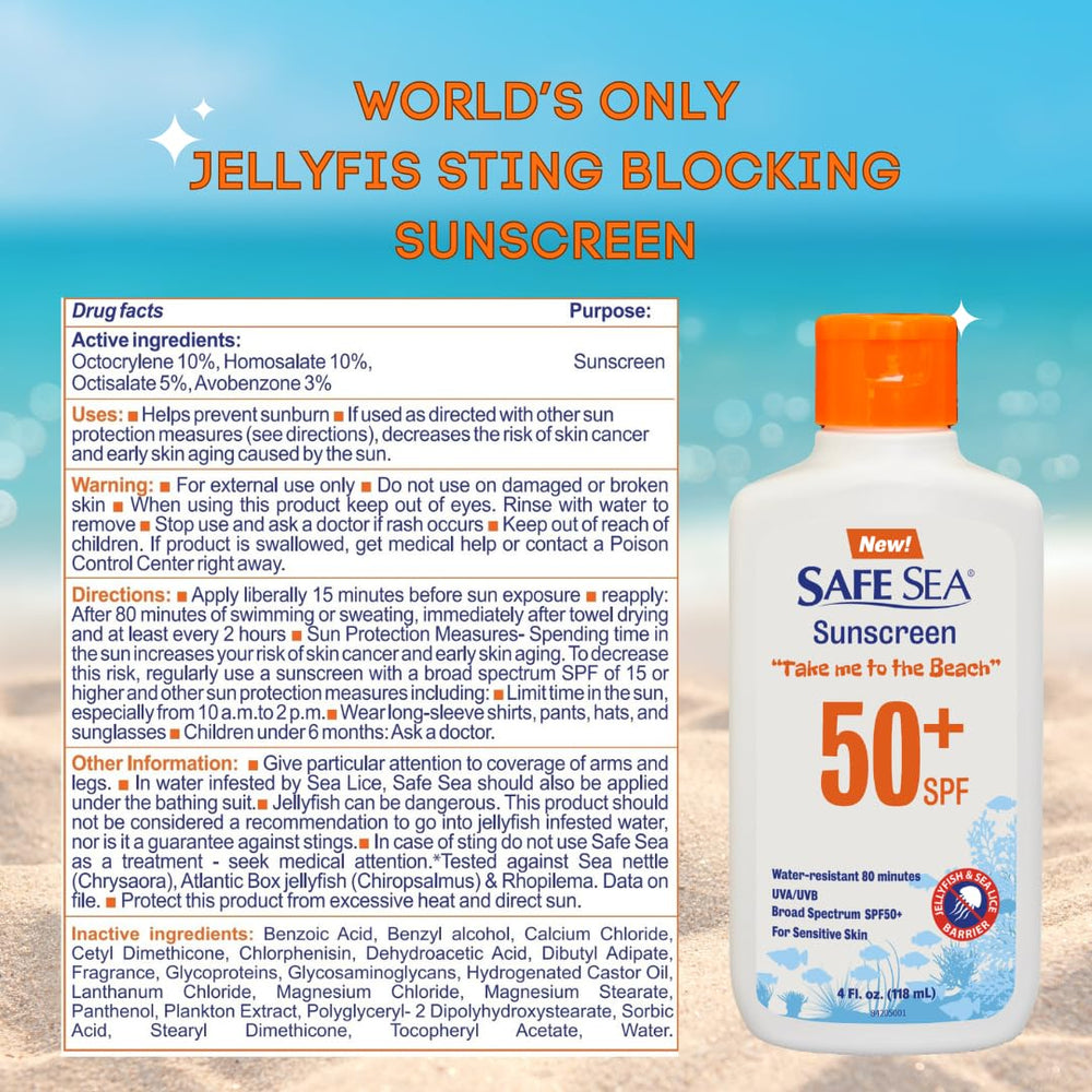 SAFE SEA creamy texture close-up showing smooth spreadability benefit