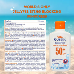 SAFE SEA creamy texture close-up showing smooth spreadability benefit