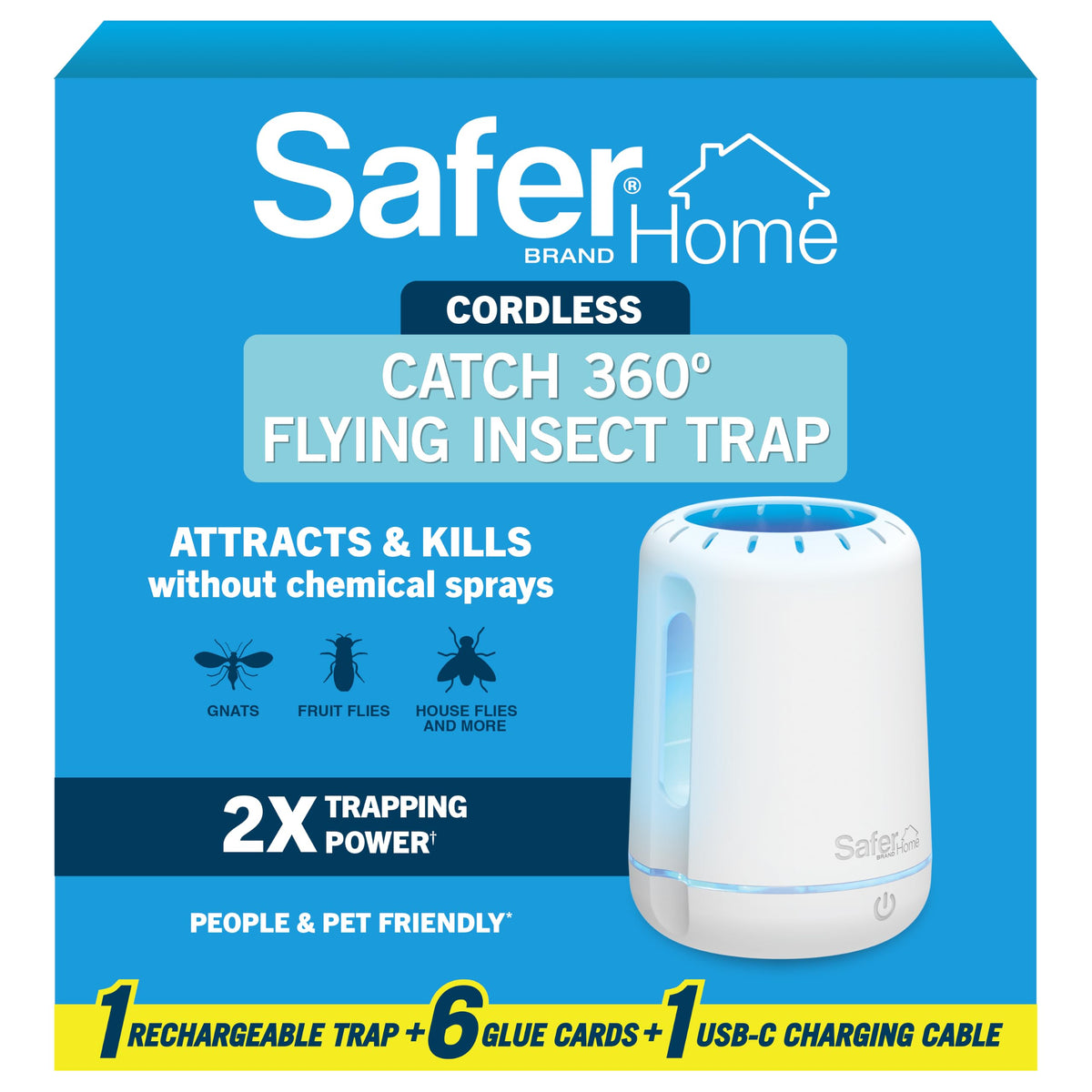 Safer front view of Catch 360 showing compact design and discreet profile