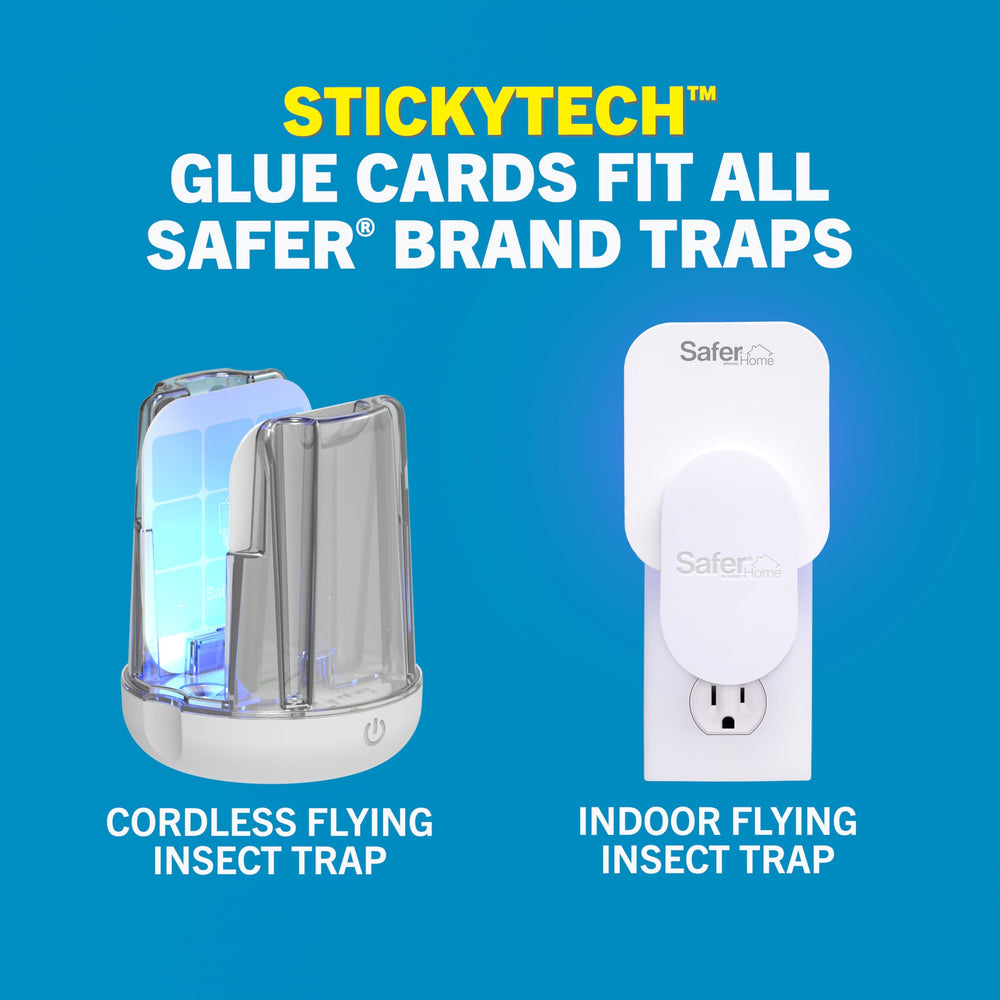 Safer product box with device, USB-C cable, and six StickyTech glue cards included