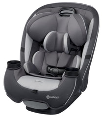 Safety 1st front view of Grow and Go in Iron Frost, space-saving design