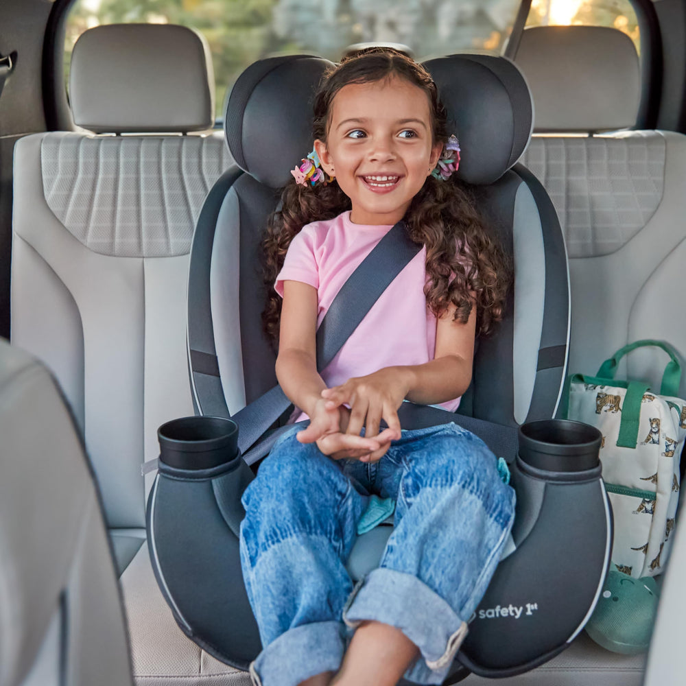 Safety 1st three-position recline demo for ride-time comfort