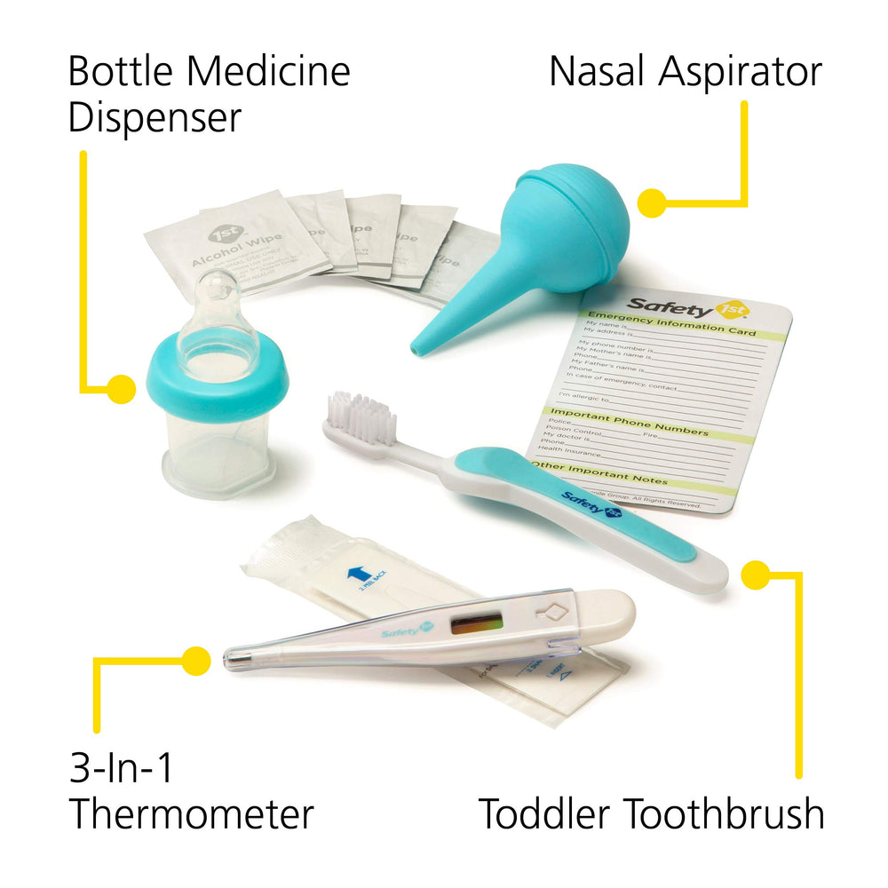 Safety 1st nail clippers and toddler toothbrush for safe grooming