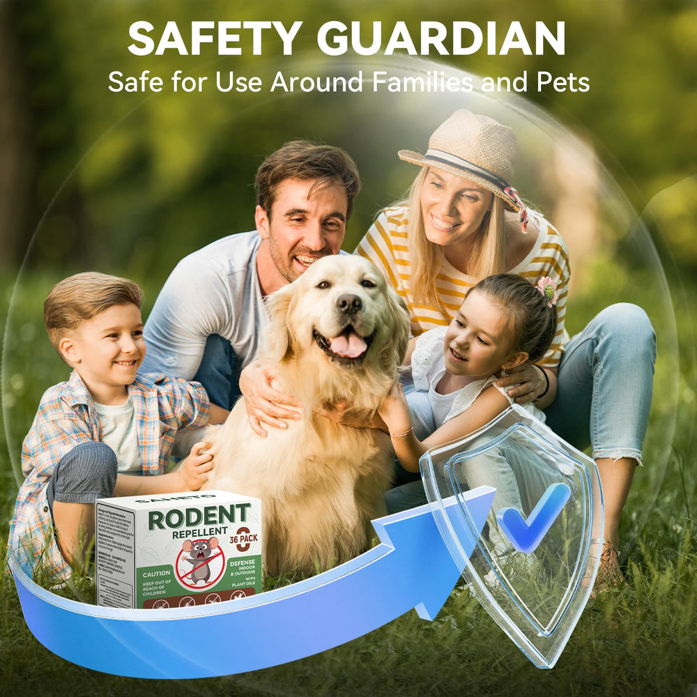 SAHETO pouch tucked in RV glovebox for travel-friendly rodent protection
