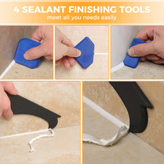 Saker silicone pad closeup highlighting smooth finishing for even sealant beads