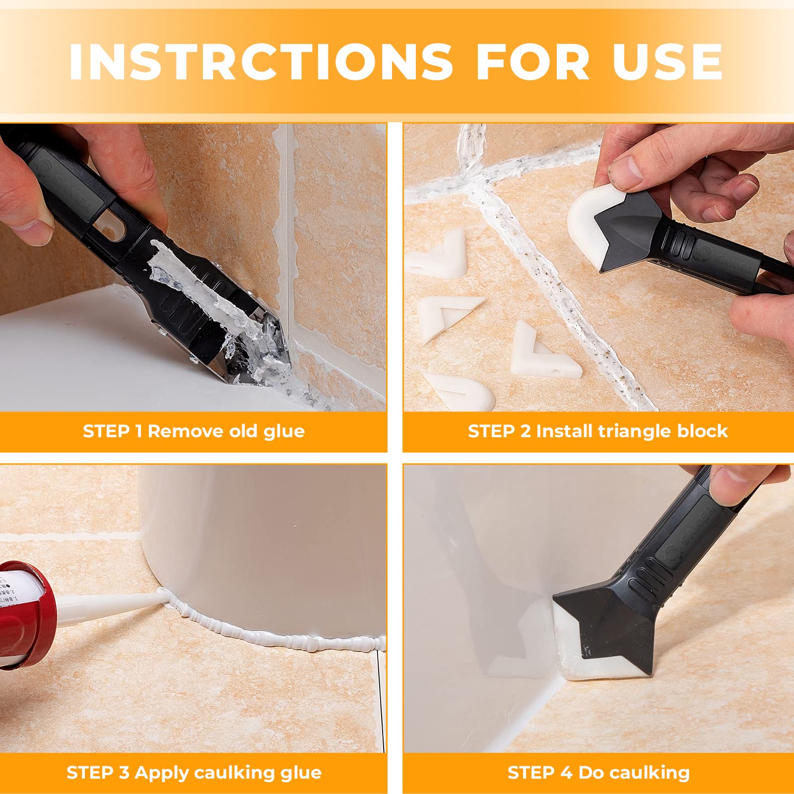 Saker stainless steel blade detail emphasizing sharpness and long-lasting strength