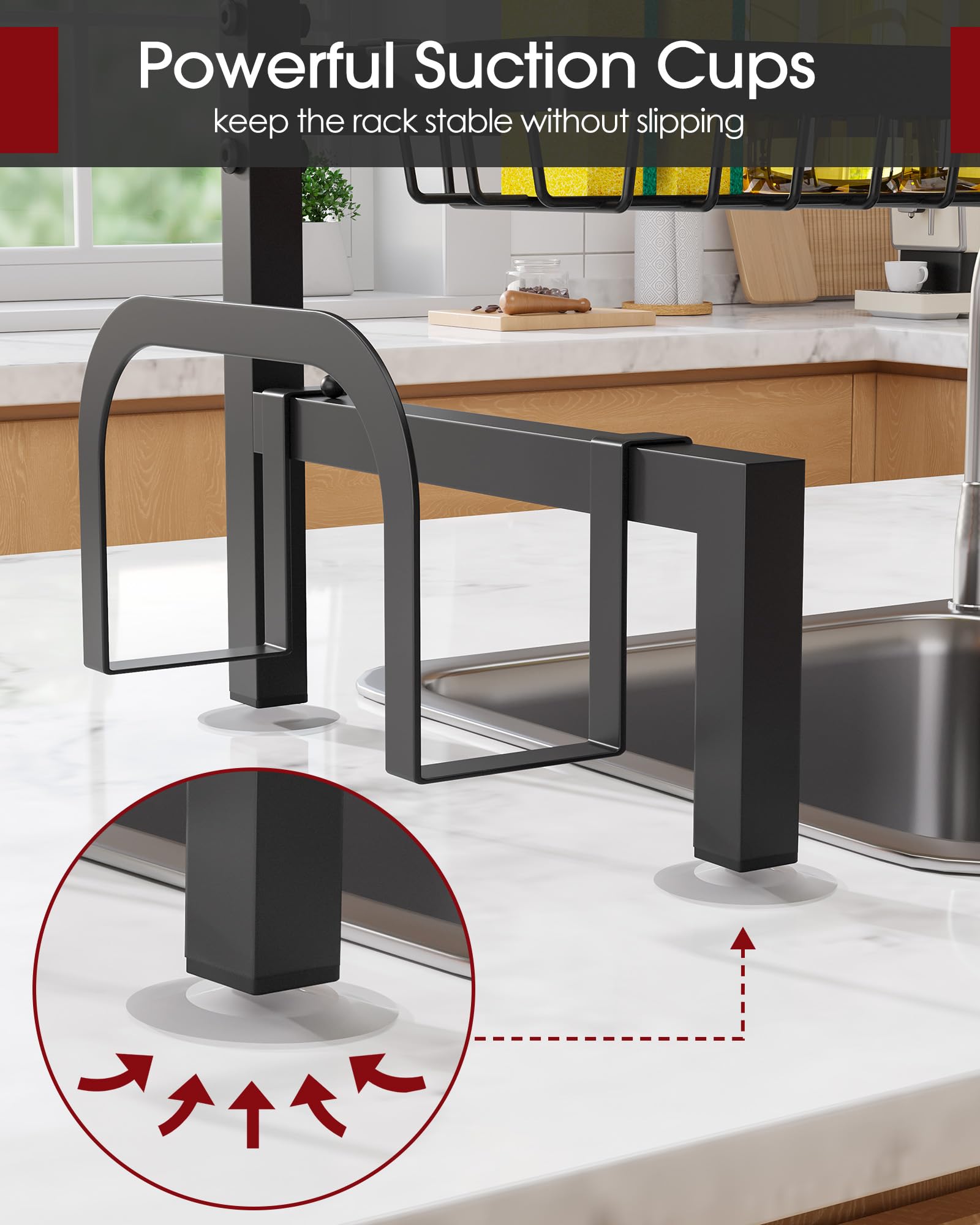 Sakugi bottom tier holding pans and cutting board for heavy items