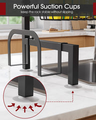 Sakugi bottom tier holding pans and cutting board for heavy items