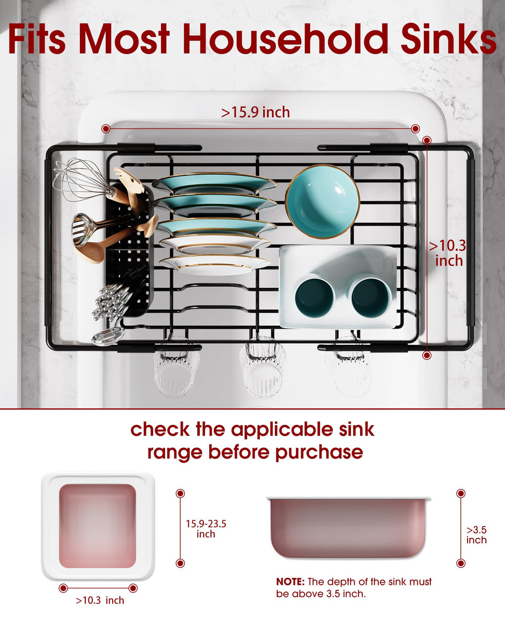 Sakugi detachable cutlery holder removed for easy cleaning and sorting