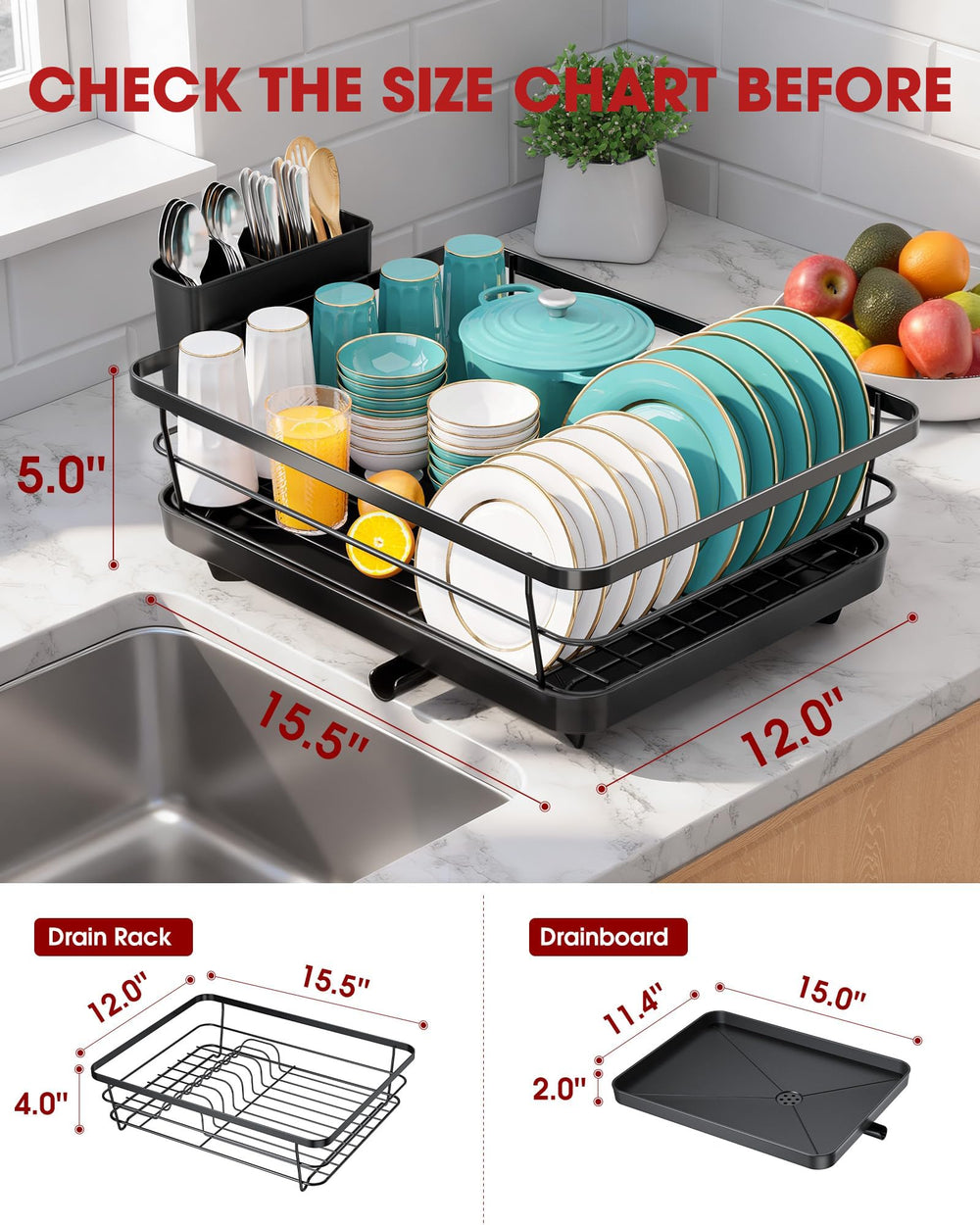 Sakugi loaded with plates and glasses demonstrating efficient capacity