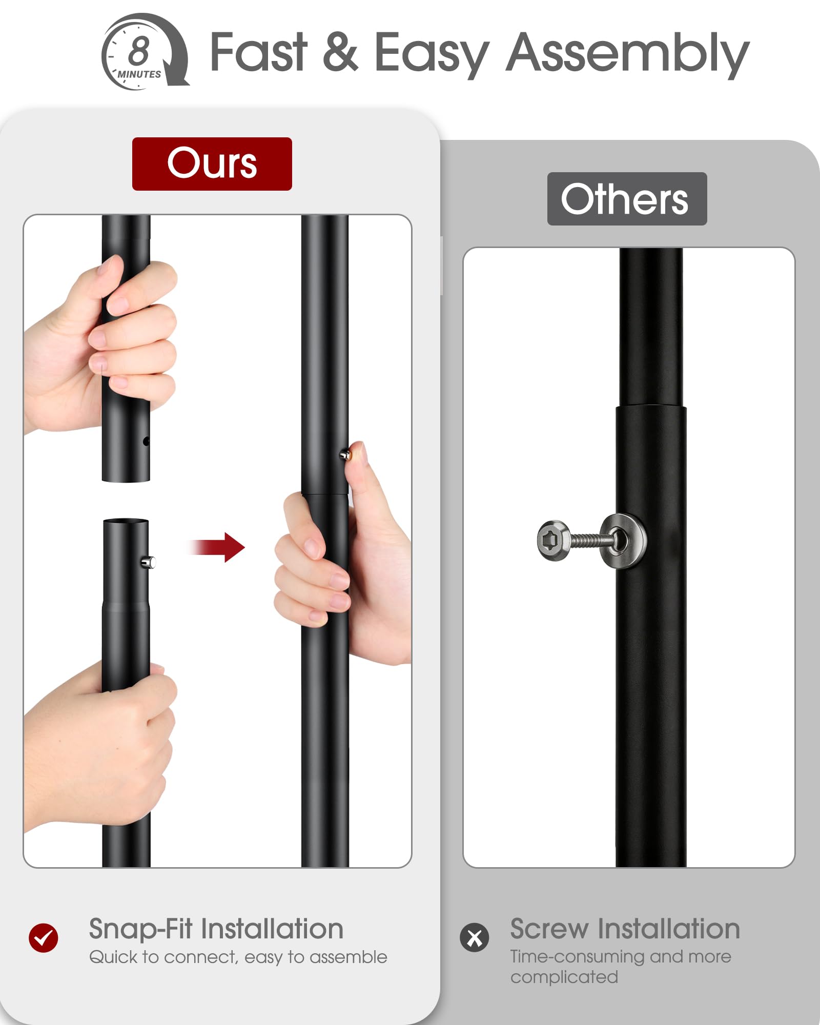 Sakugi wheel lock detail with locked caster for stable positioning