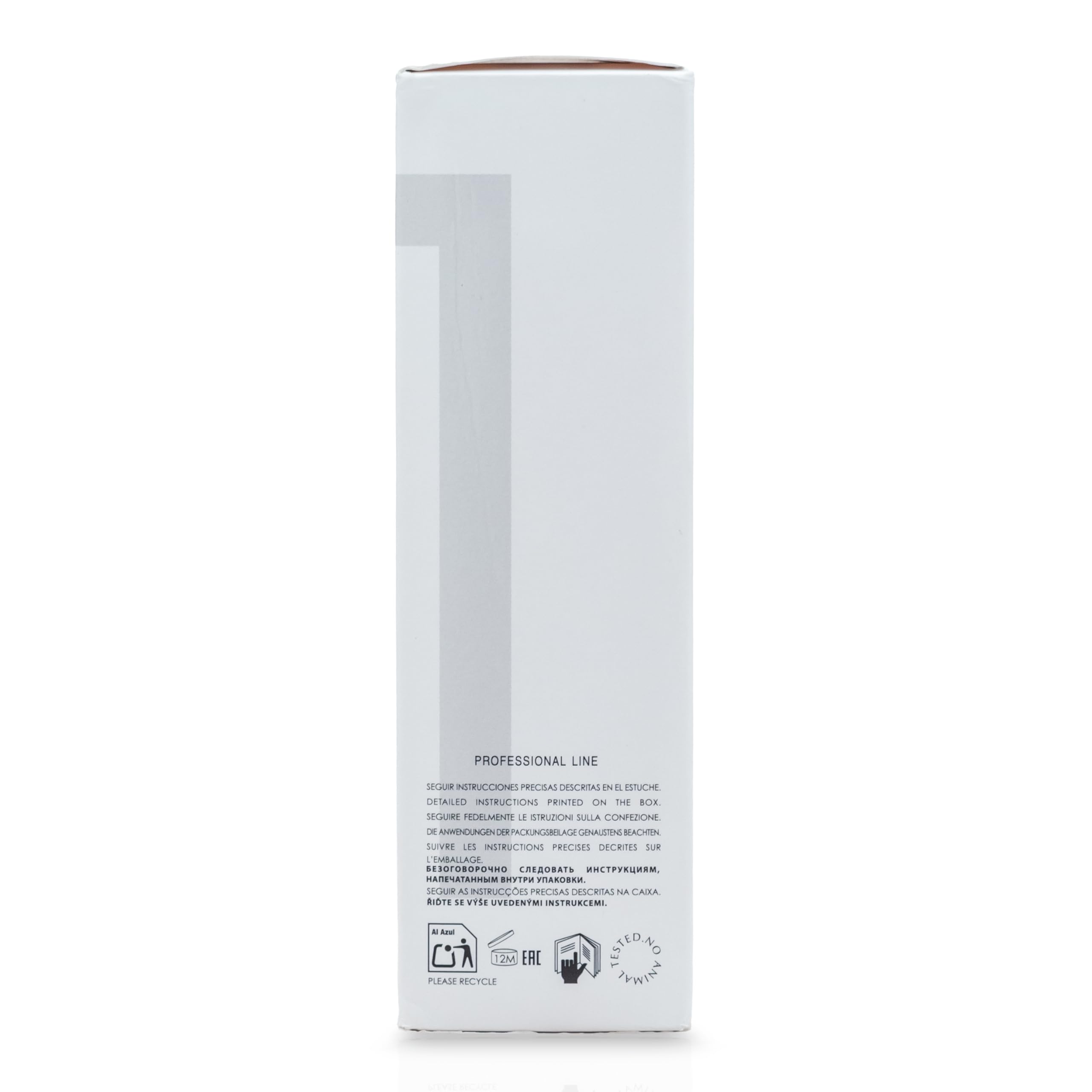 SALERM two 200ml bottles side-by-side showing product volume for salon use