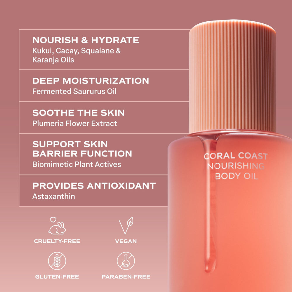 Saltair glowing legs after application showing smooth finish
