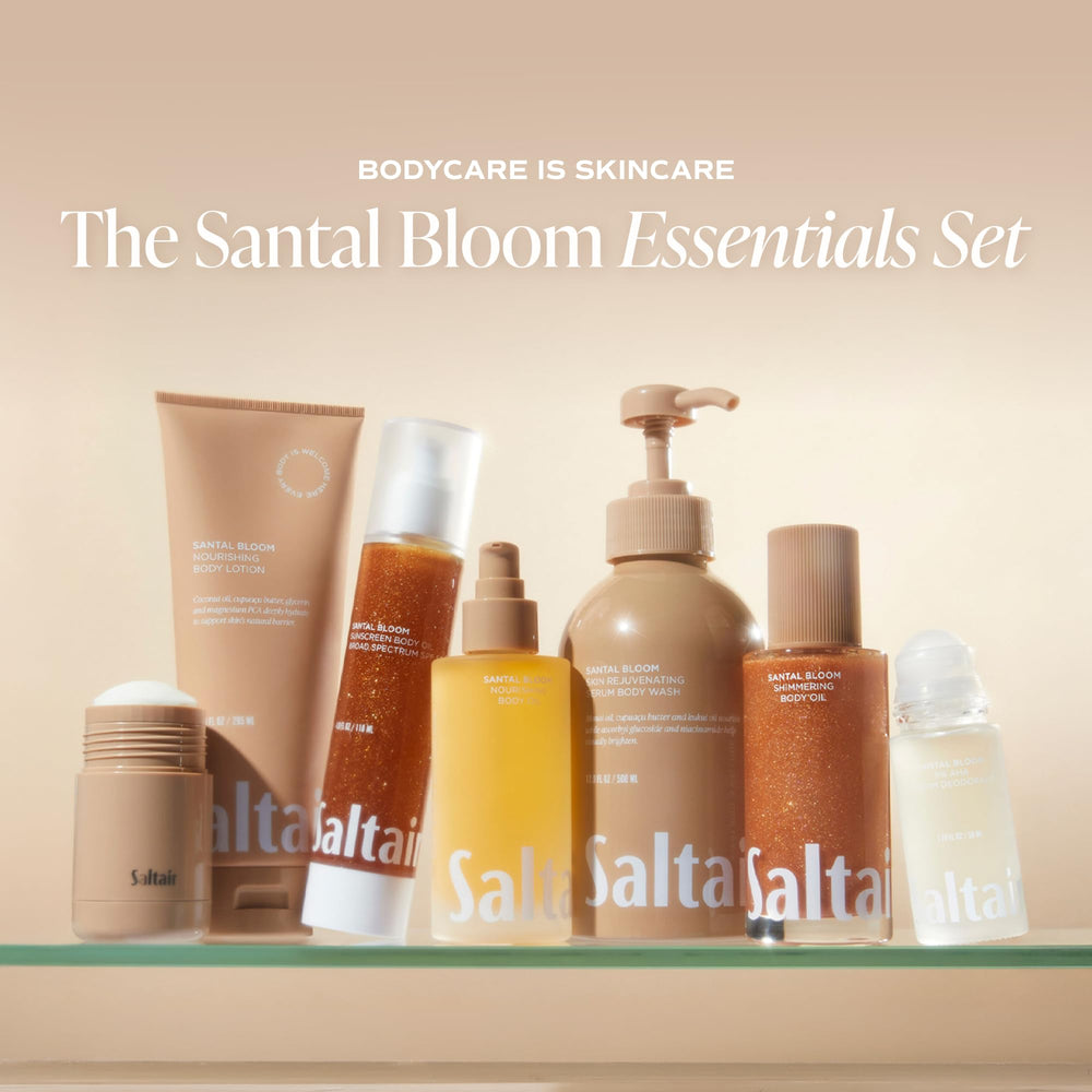 Saltair lather in hand demonstrating rich suds and moisturizing lather