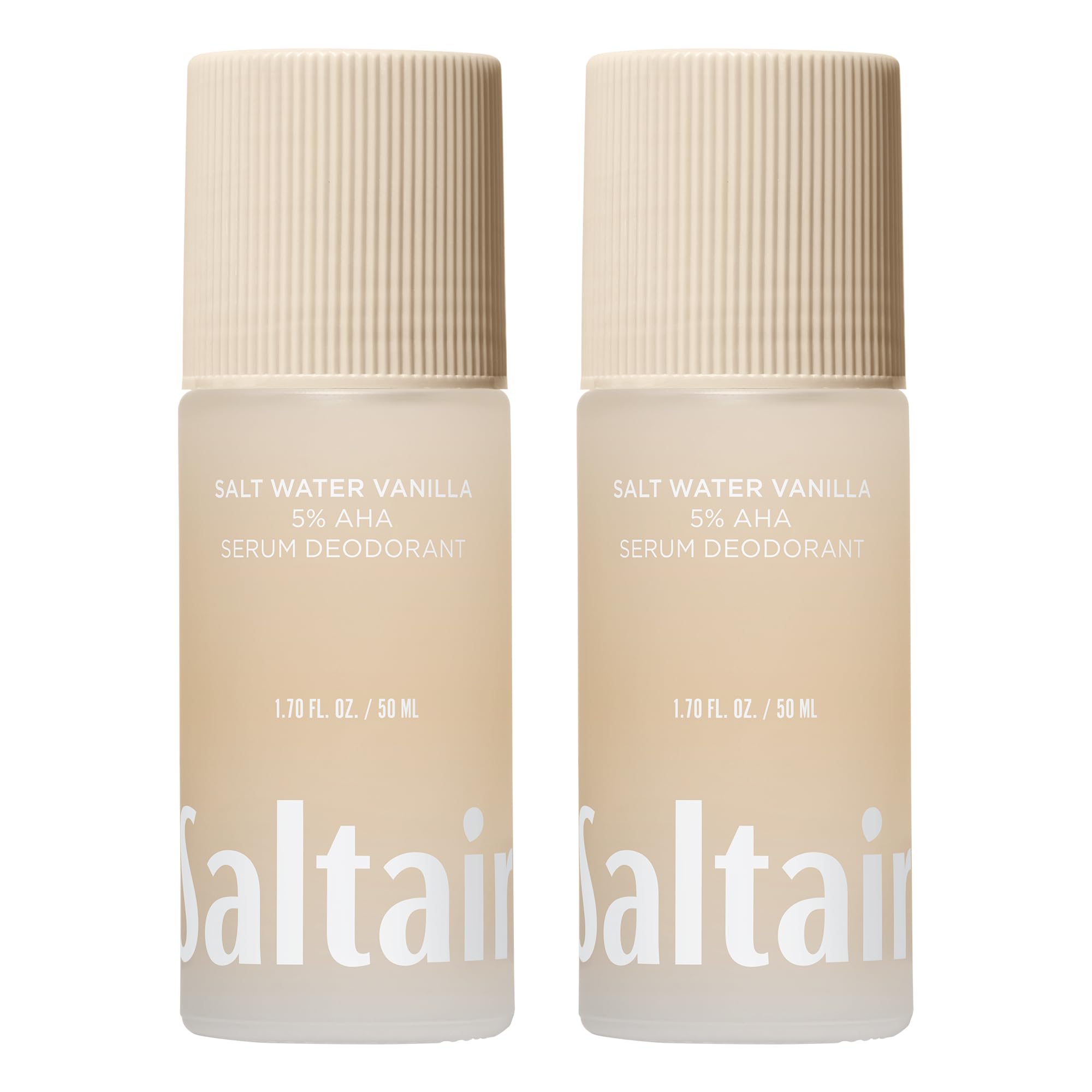 Saltair roll-on front packaging showing bottle and label, quick identification benefit