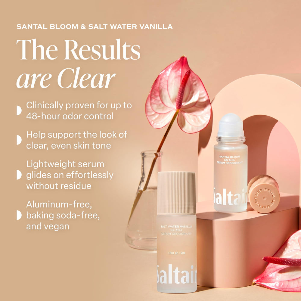 Saltair serum close-up texture droplet showing smooth glide benefit