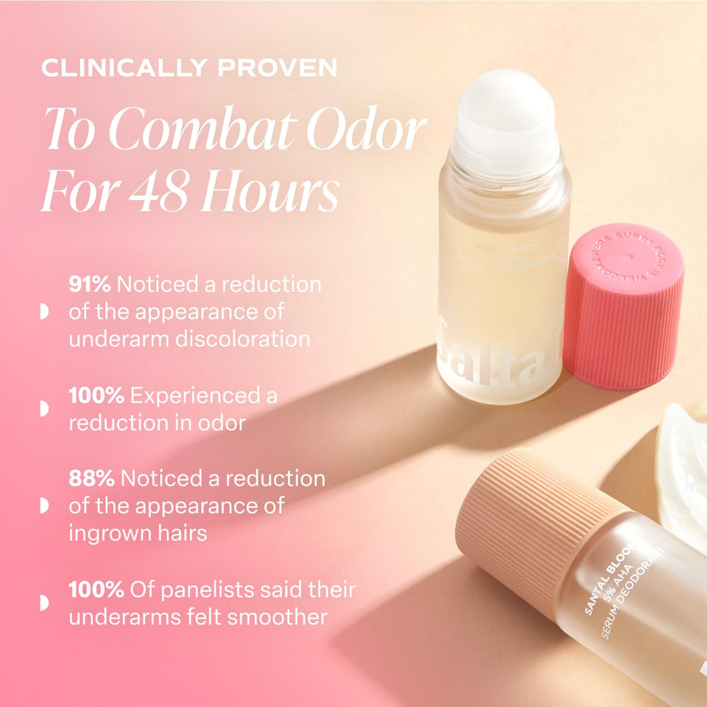 Saltair serum texture on skin highlighting quick-dry finish and non-sticky feel