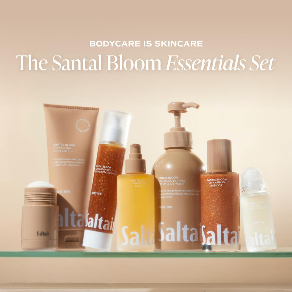 Saltair two-pack box display conveys value and scent identity