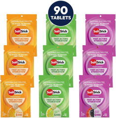 SaltStick FastChews front pack showing brand and convenience for athletes