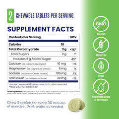 SaltStick tablets stored in a runner's hydration vest for easy access