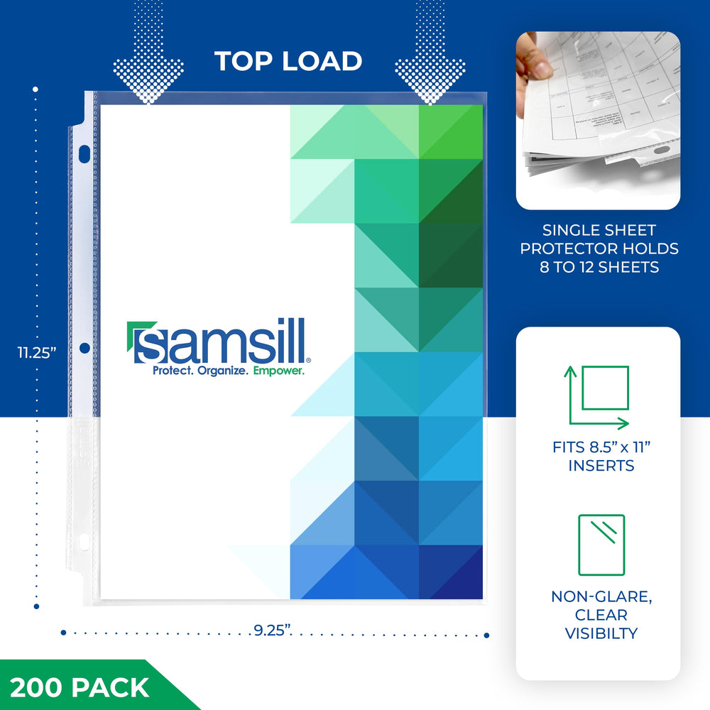 Samsill close-up of matte texture reduces glare and improves readability
