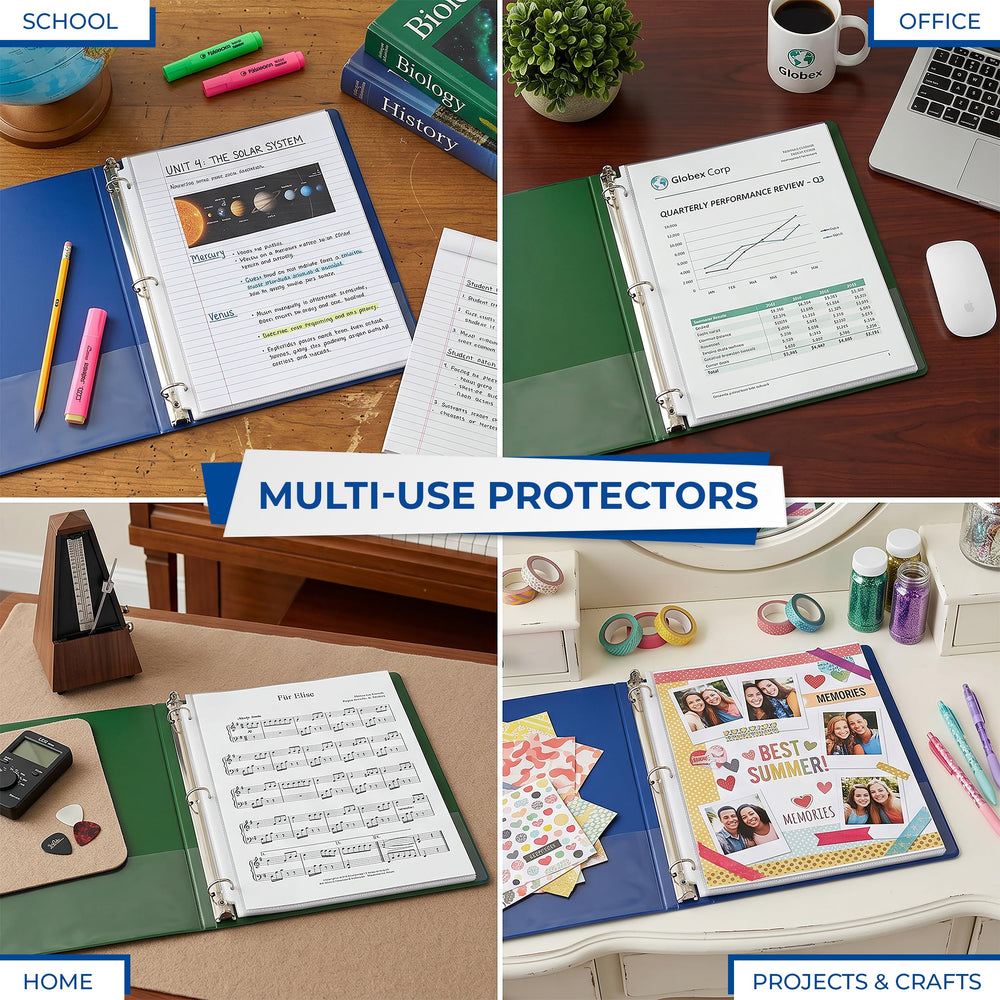 Samsill protector holding photos and certificates to prevent smudging
