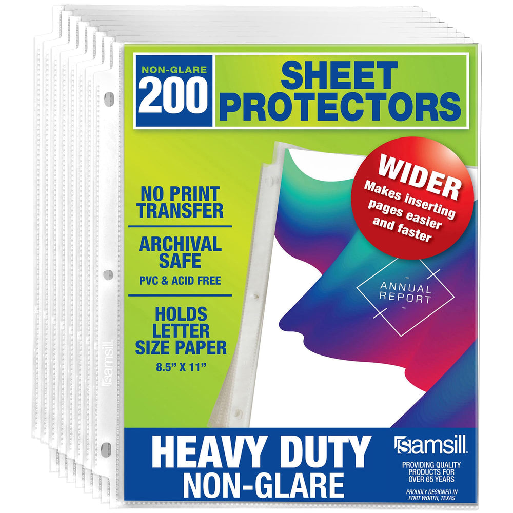 Samsill front packaging showing 200 pack and product benefits