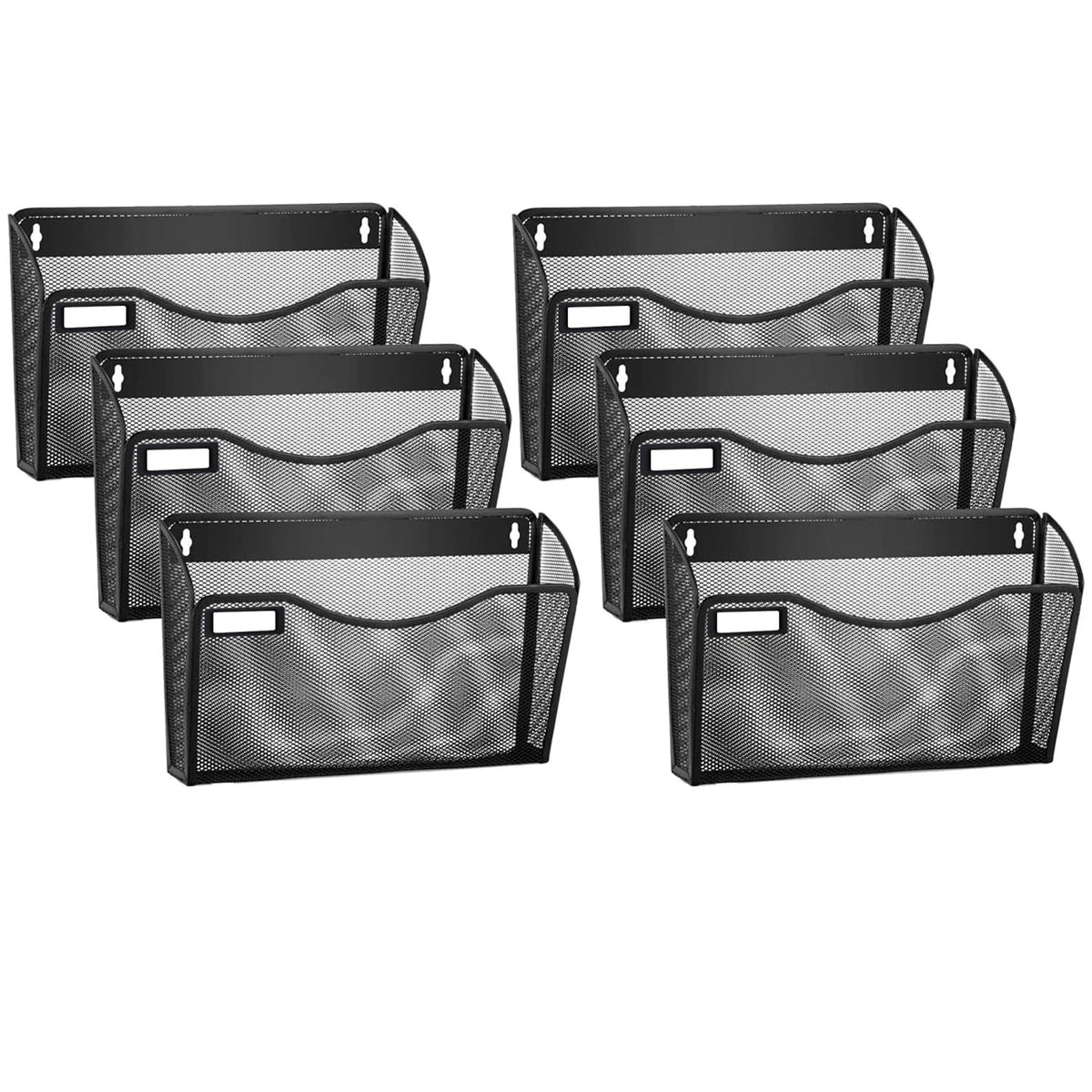 samstar front view of six-pack organizer showing neat vertical storage benefit