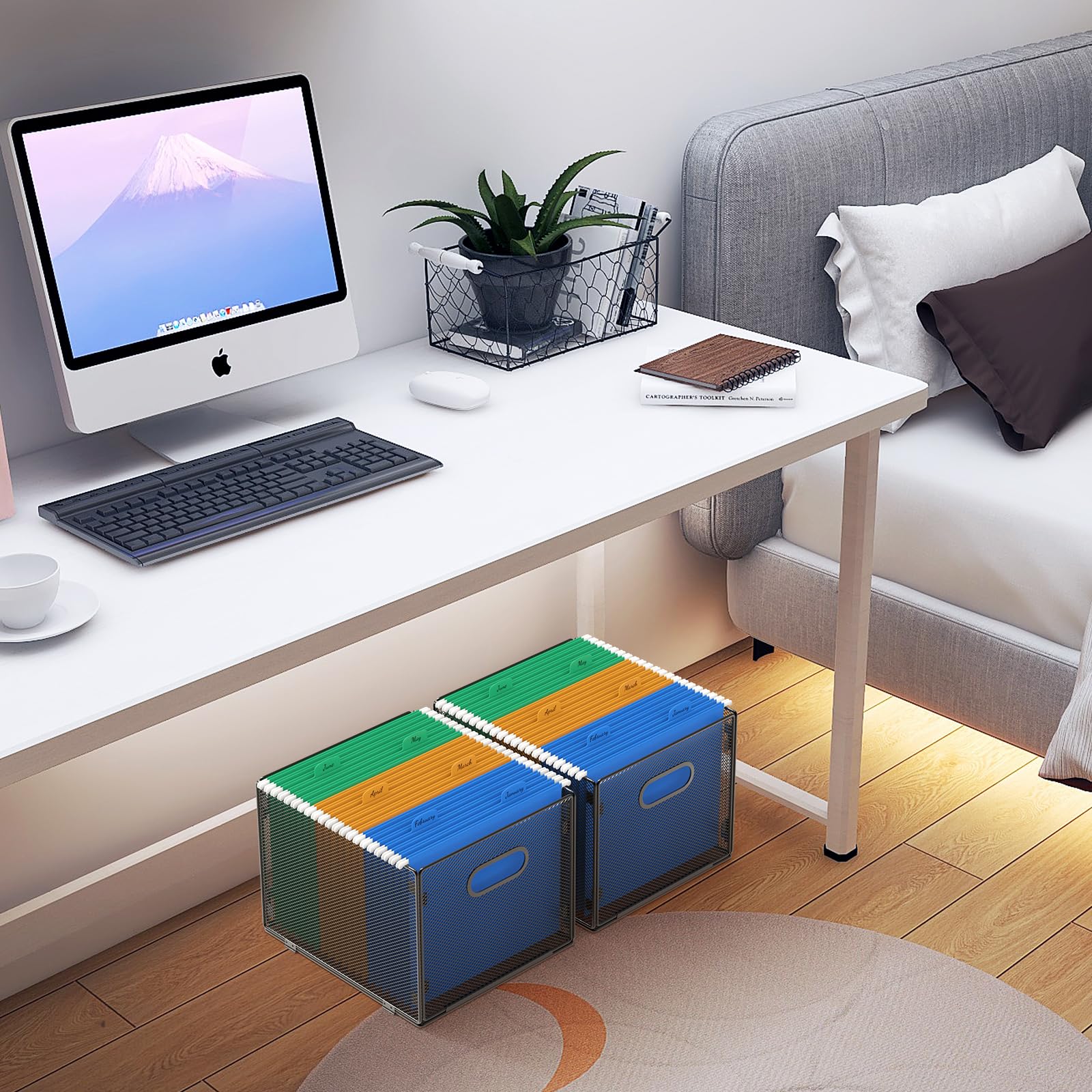 samstar lifestyle on shelf displaying tidy organization in home office