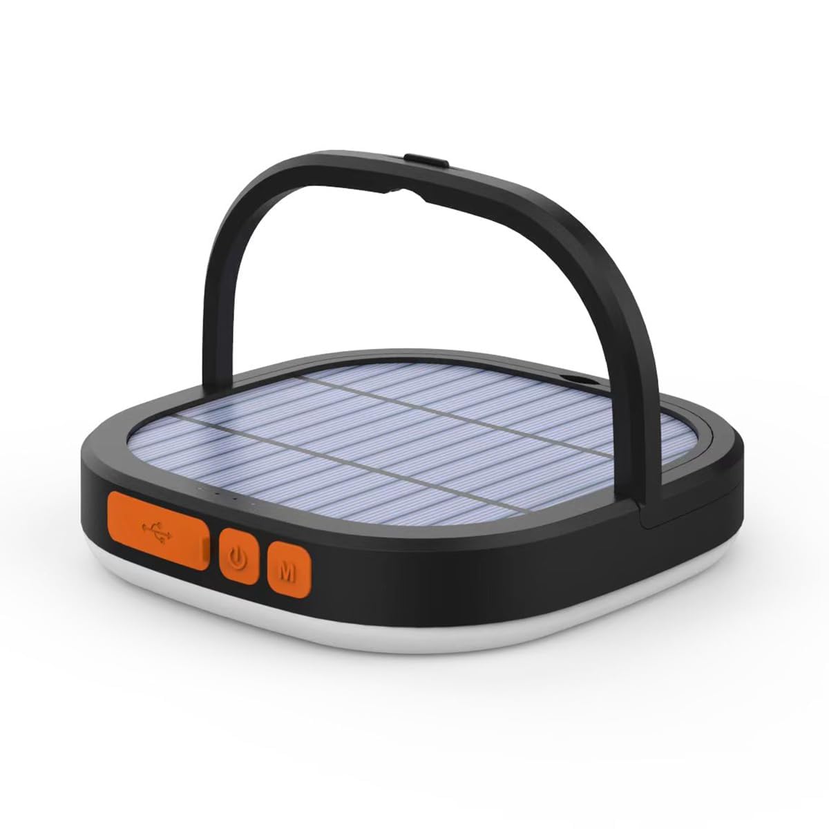 SAMUUN lantern front view showing LEDs and durable casing for bright lighting
