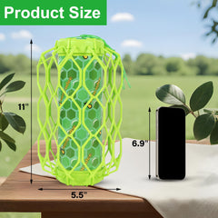 Sancodee adhesive capture sheet detail showing sticky surface to reliably trap insects