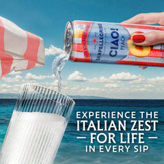 San Pellegrino close-up carbonation bubbles showing texture and crisp mouthfeel