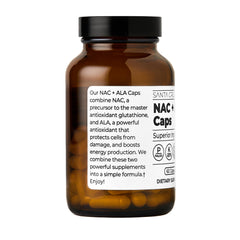 Santa Cruz Paleo label ingredients view showing transparent formula benefit