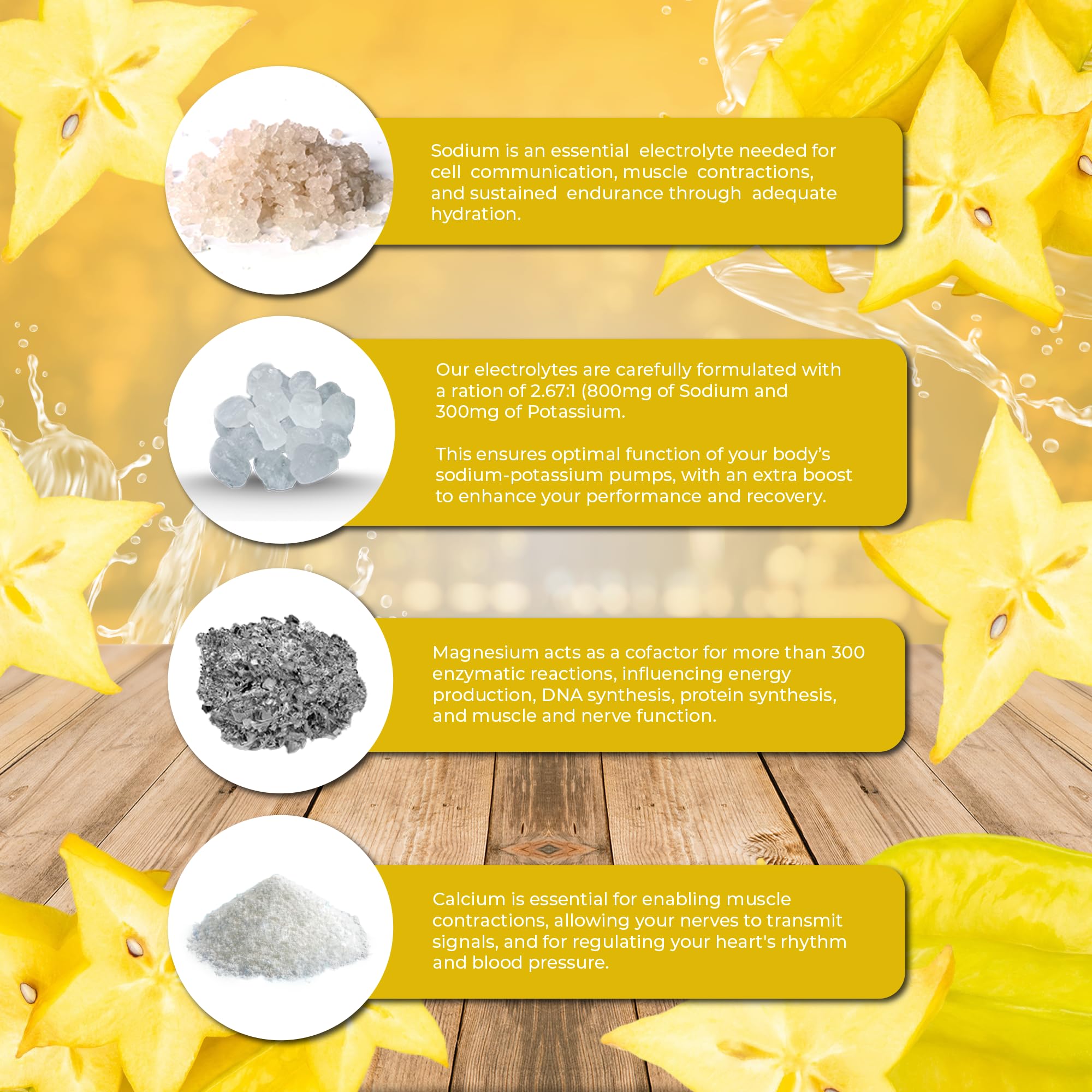 Close-up powder texture of Santa Cruz Paleo starfruit mix highlighting fine, fast-dissolving blend
