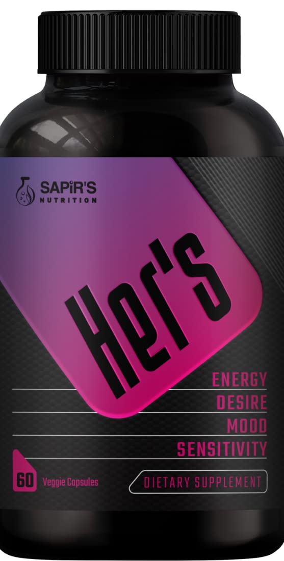 Sapir's Nutrition front packaging showing bottle and brand for confidence