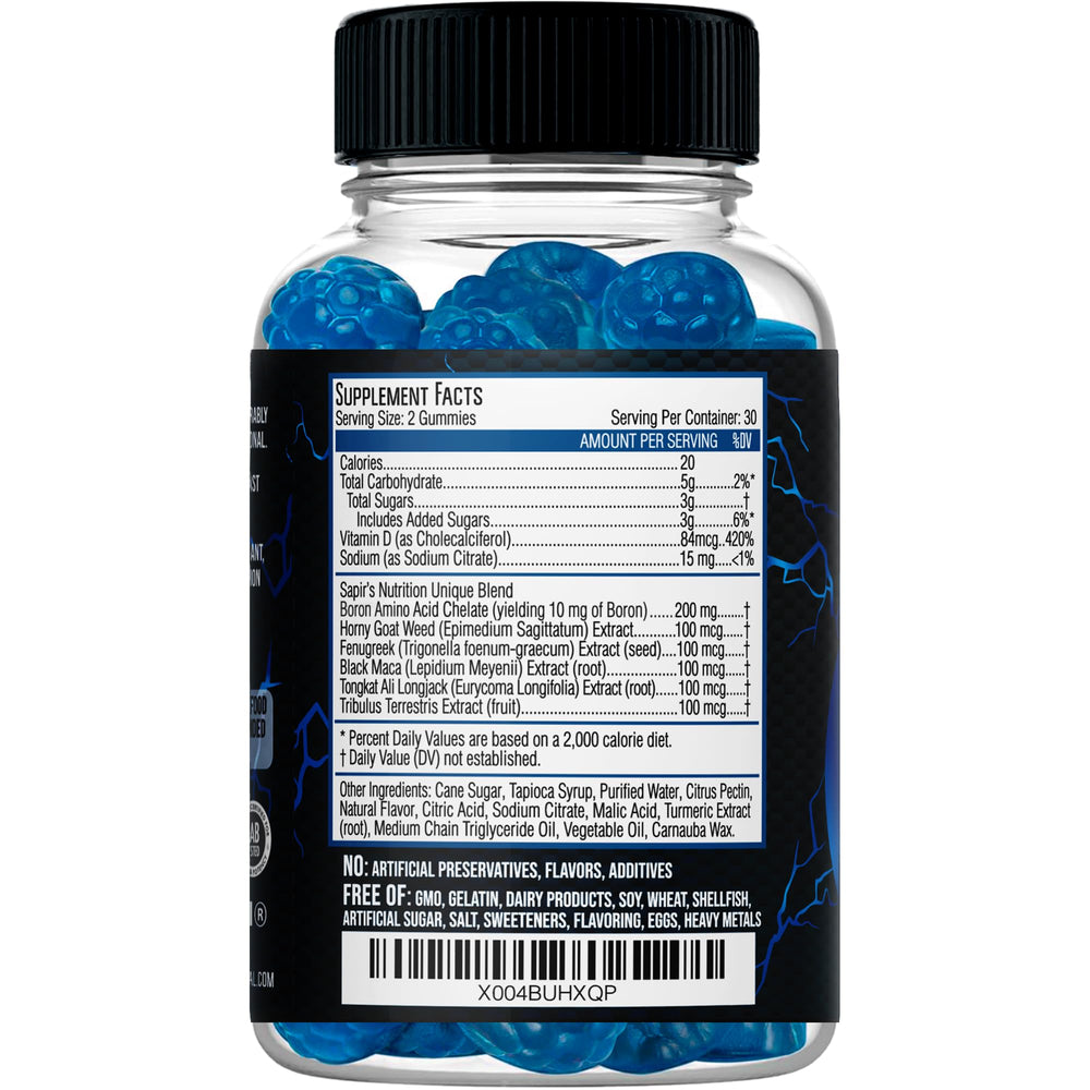 Sapir's Nutrition third-party lab report representing tested quality