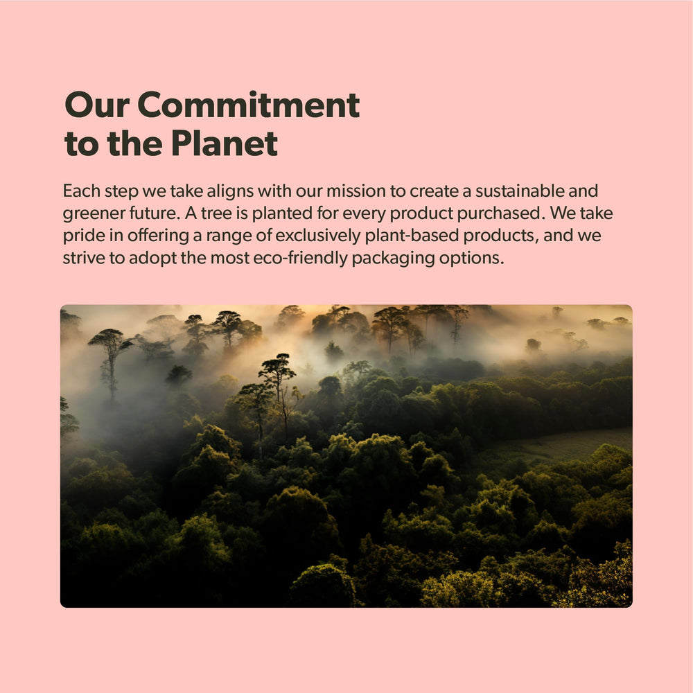 sapling eco tree planting visual showing brand sustainability and environmental impact